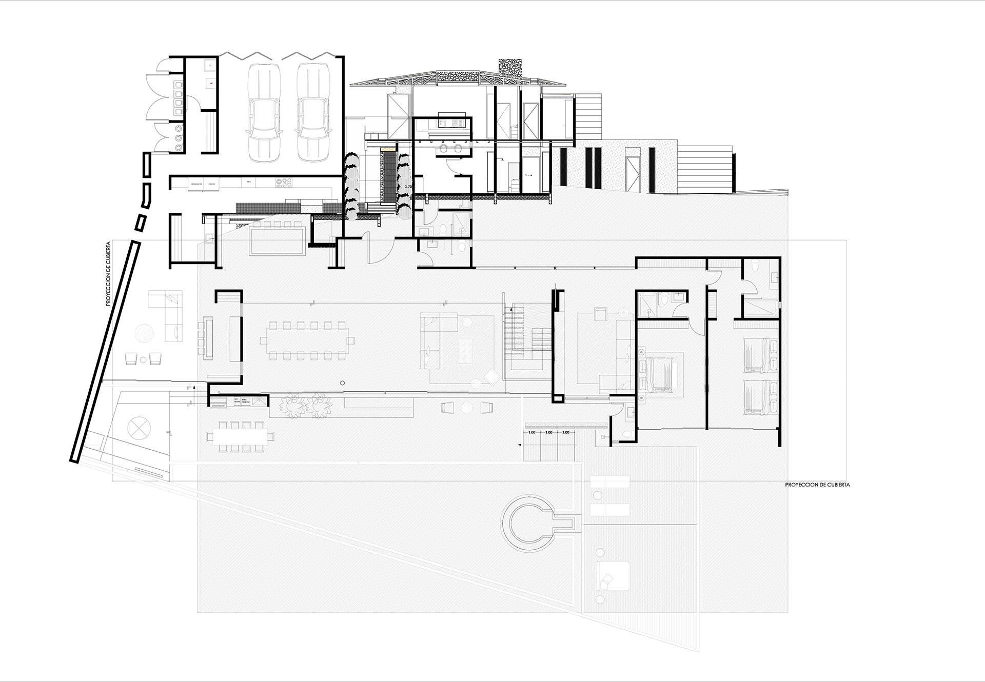 305 Papagayo House Ground Floor Plan